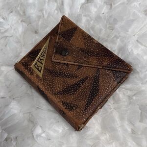 Vintage 1960s Bridge Playing Cards Set Geometric Snakeskin Case 2 Decks Retro